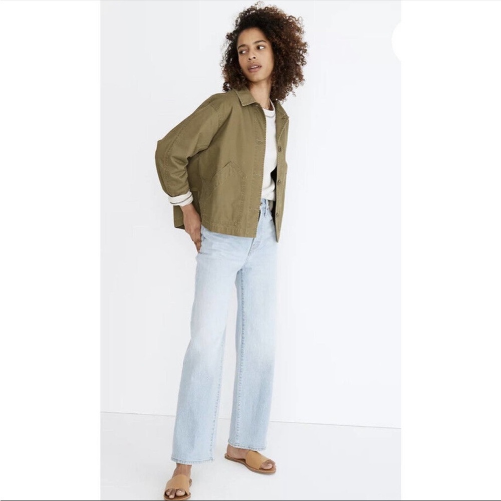 Madewell Baylow Cropped Chore Jacket